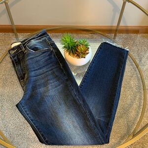 Vervet Blue Distressed Jeans Size 27